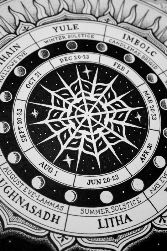 Wheel of the Year Giclée Print